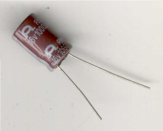Condensador 1000 mf 16 v Electrolítico